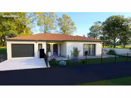 projet de construction d'une maison 85 m² avec terrain à replonges (01)