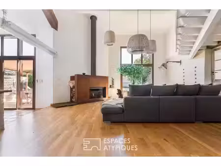 maison de ville xixe rénovée avec piscine et garage
