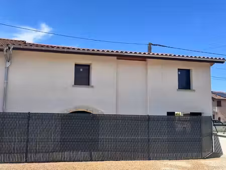 au blanchon  pont d’ain : maison de village en plateau viabilisé - gros œuvre entièrement 