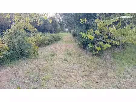 a vendre terrain de loisirs 1550 m2