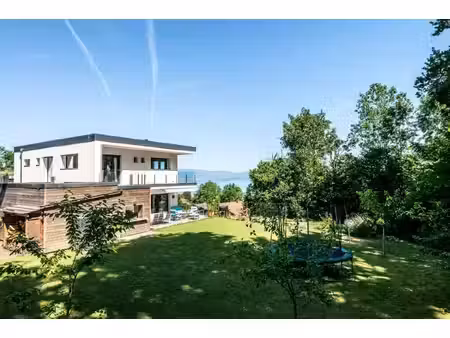 neuvecelle - villa d'architecte - vue lac - 5 chambres