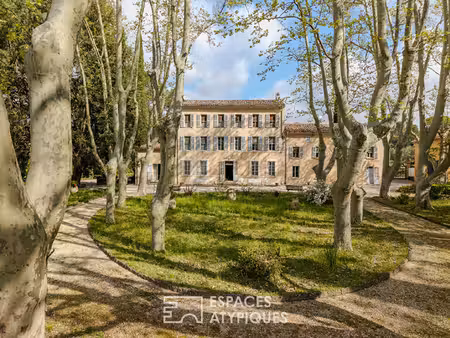bastide de caractère bassin et oliveraie