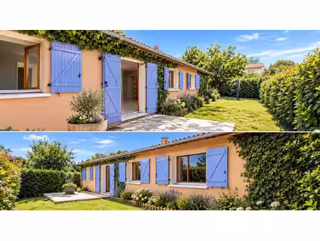 charmante maison de plain-pied à l'isle d'abeau