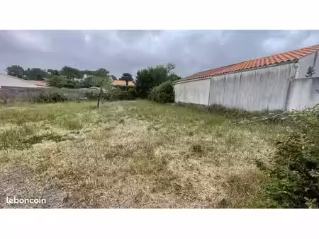 terrain à bâtir de 633 m² à saint-jean-de-monts (85)