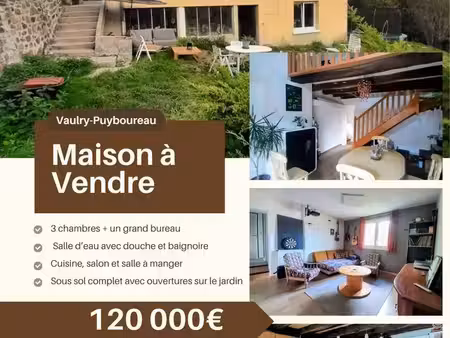 maison 6 pièces avec jardin