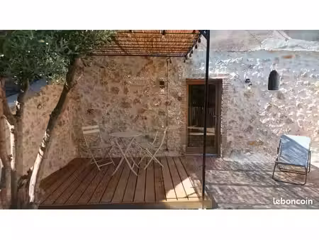 studio 23m2 avec jardin 45m2
