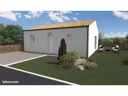 maison 2 chambres sur un terrain de 300 m² à grand'landes