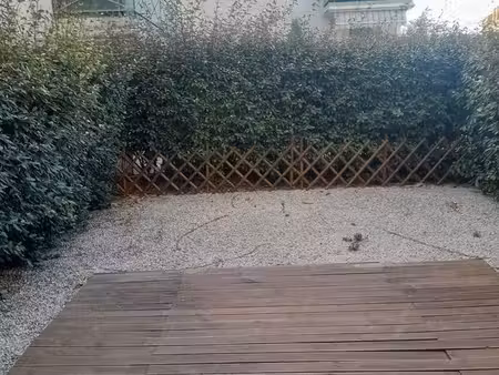 magnifique rez de jardin
