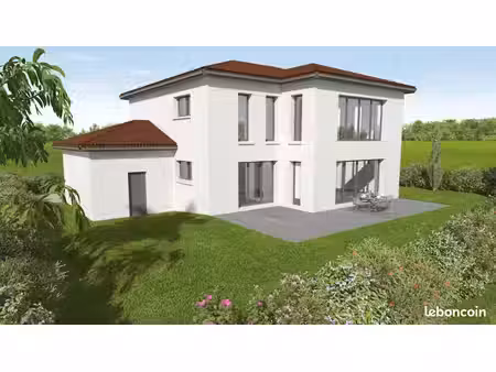 projet de construction d'une maison 160 m² avec terrain à attignat (01)