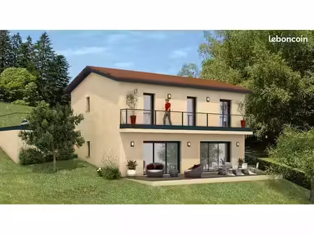 projet de construction d'une maison 115 m² avec terrain à miribel (01)