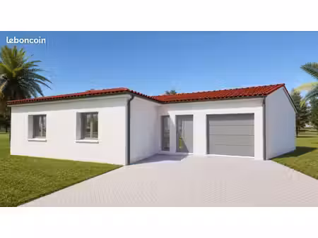 projet de construction d'une maison 91 m² avec terrain à rilhac-rancon (87)