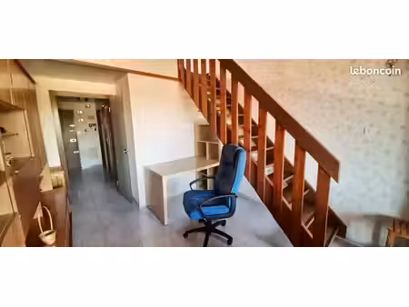 jard sur mer - t2 duplex 60 m² - balcon - parking - cave - vue dégagée