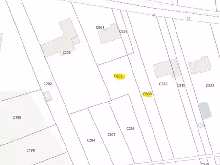 ? vorges – belle parcelle de 1 733 m² – projet de maison défini – 89 000