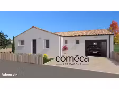 projet de construction d'une maison 79 m² avec terrain à saint-vincent-sur-jard (85)