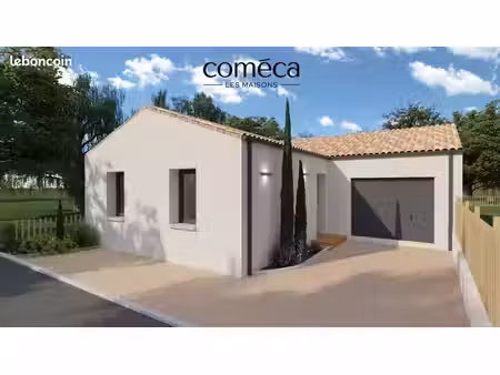 projet de construction d'une maison 85 m² avec terrain à moutiers-les-mauxfaits (85)