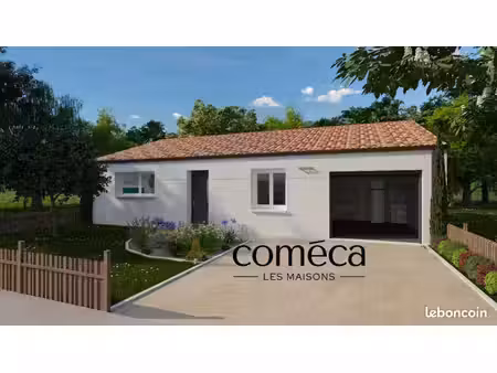 projet de construction d'une maison 90 m² avec terrain à grues (85)