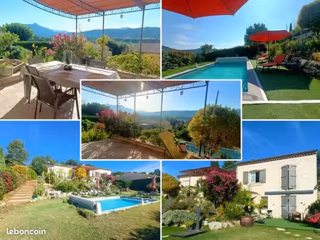 vue panorama cousson — maison avec panneau solaire  piscine & t2 indépendant