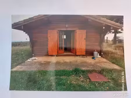 chalet + terrain à vendre à busset