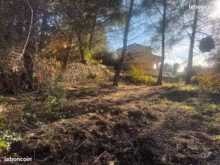 terrain 1297m² plein sud la valette-du-var – permis accordé maison 104m² + garage 90m²