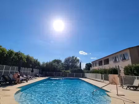 lorgues superbe t3 75 m² dans residence securisee avec piscine