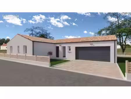 projet de construction d'une maison 100 m² avec terrain à challans (85)