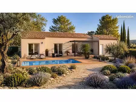 maison 100 m² avec terrain à la brillanne (04)