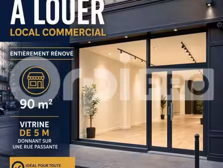 local commercial 90 m²