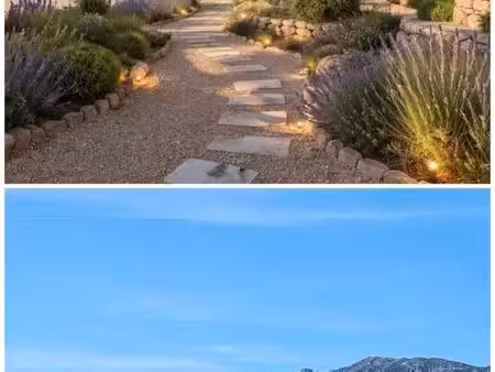 villa pourrières avec vue sainte-victoire 100 m2 + 143 m2 de stockage ou aménagement