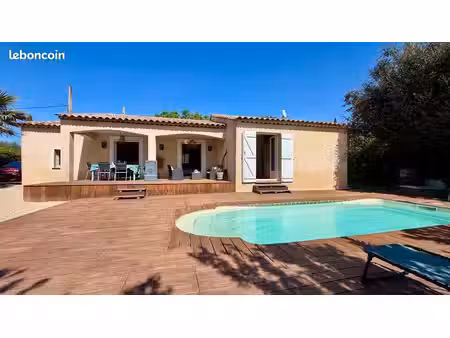 maison rénovée avec piscine - centre-village à pied