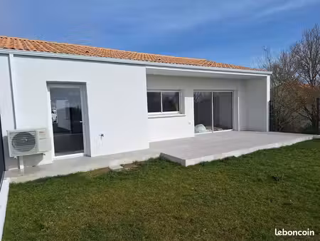 location maison meublée t4 neuve brem-sur-mer (85)