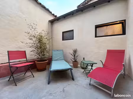 superbe t4 de 123m²  lumineux avec terrasse - equipé & rénové à neuf