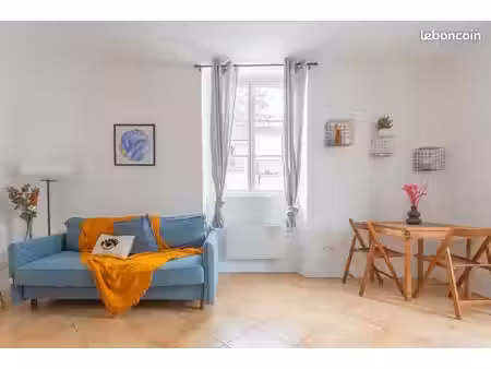 charmant studio bâtisse hausmanienne