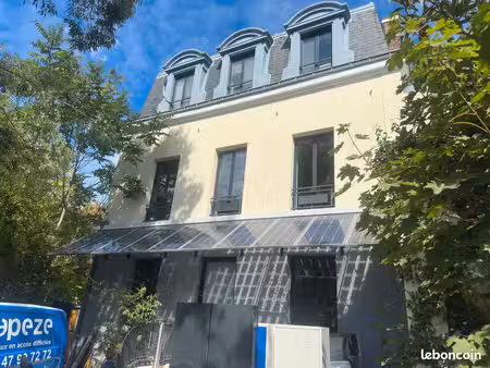 bureaux indépendants 252m2 - terrasses et cour - bois-colombes