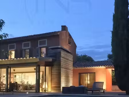 exclusivite - toulon ouest - parc des oiseaux - magnifique villa d'architecte avec piscine