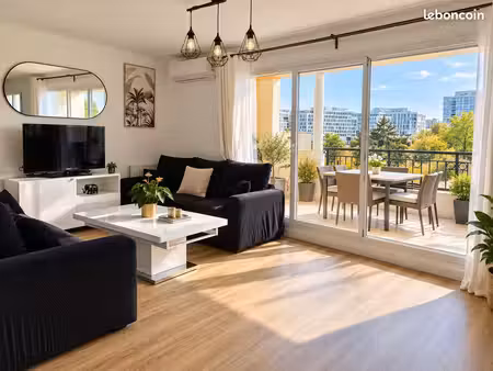 appartement duplex f3 78 m2 + terrasse + pkg s/sol
