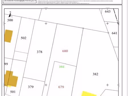 terrain 827 m² sault-saint-remy