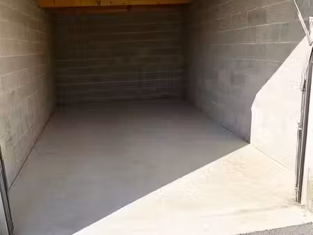 garage box fermé