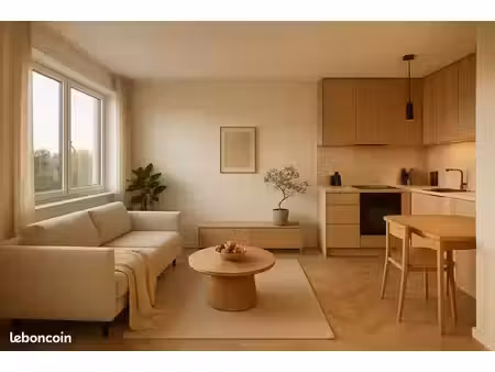 studio 1 pièce 38 m²