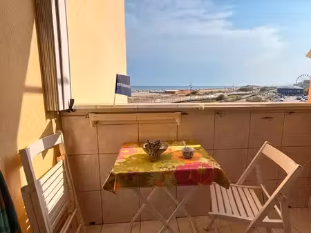 t2 29 2 m² - vue mer & accès plage avec box garage en option