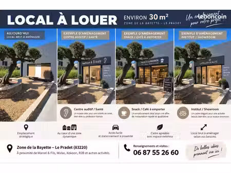 local commercial a louer