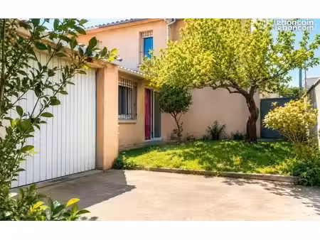 maison 75m2 avec garage et jardin