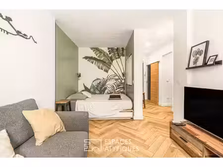 studio rénové - plage des catalans