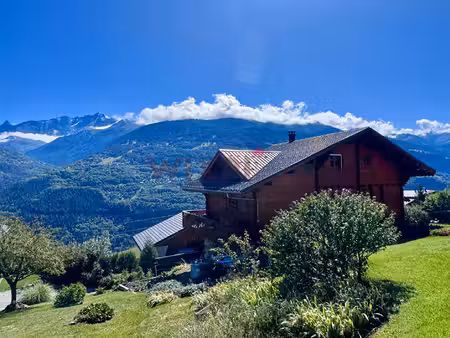 chalet en madrier de 130m2