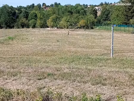 vend terrain verger nom constructible