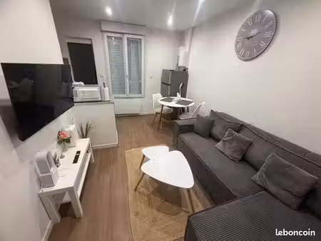 appartement 2 pièces - 27m2 - meublé - rer b laplace