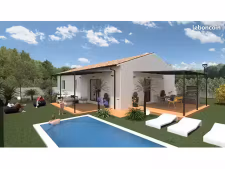 projet de construction d'une maison 86 m² avec terrain à canet (11)