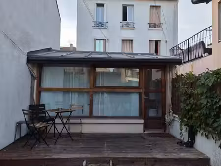 maison avec jardin parcelle 37m²