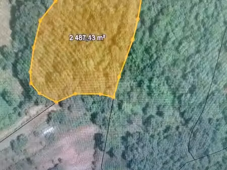terrain boisé de 2 485 m² à ucciani (corse-du-sud)