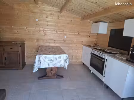 chalet habitable chez le propriétaire