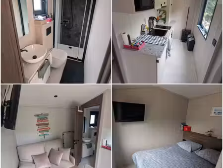 location longue durée tiny house hors saison 15 min carcassonne